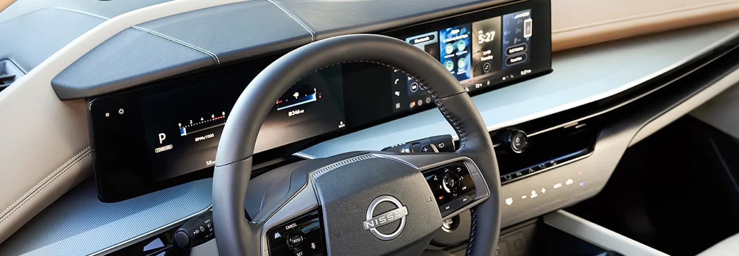 inside the 2025 Nissan Murano in St. Petersburg, FL