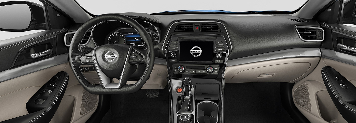 dashboard inside Nissan Maxima