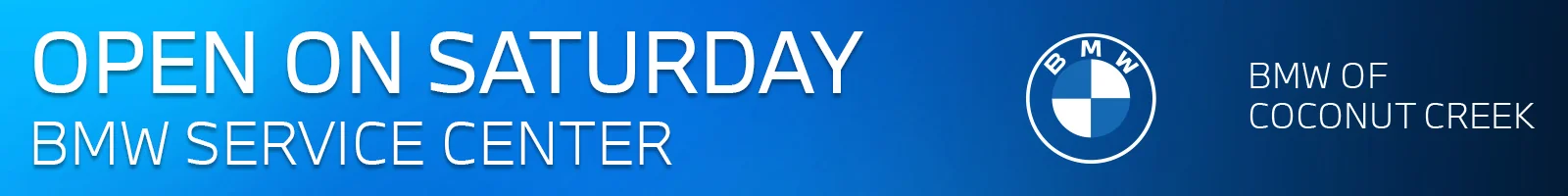 Schedule Auto Service and Maintenance | BMW of Coconut Creek