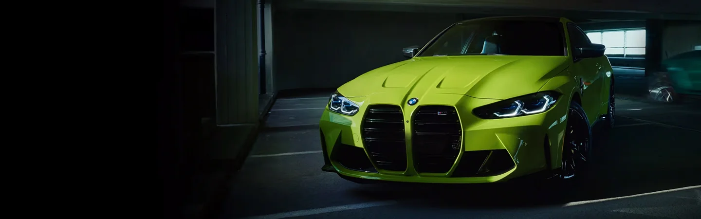 2024 BMW M4 Specs front side in green colour