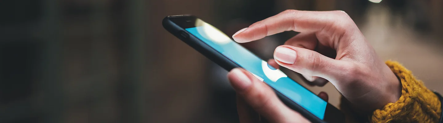 using phone