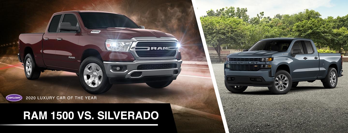 RAM 1500 vs Silverado