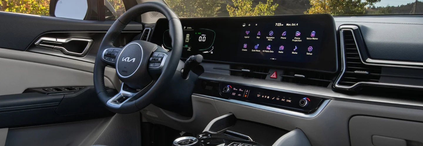 2024 Kia Sportage Hybrid Specs  interiorimage