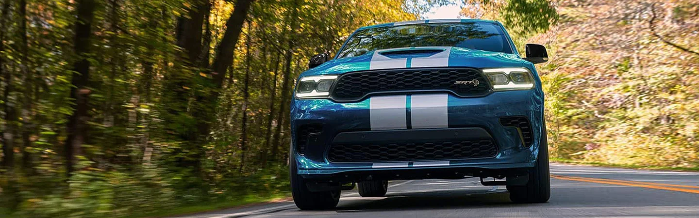 2024 Dodge Durango Specs bluecolor frontview