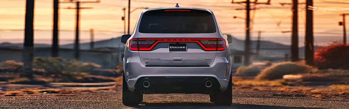 2024 Dodge Durango Specs silvercolor backview