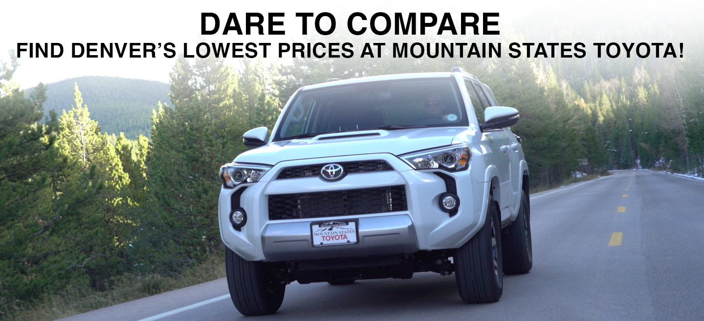 Toyota Service Menu & Pricing in Denver, CO | Mountain States Toyota