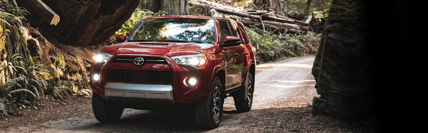 red Toyota 4Runner