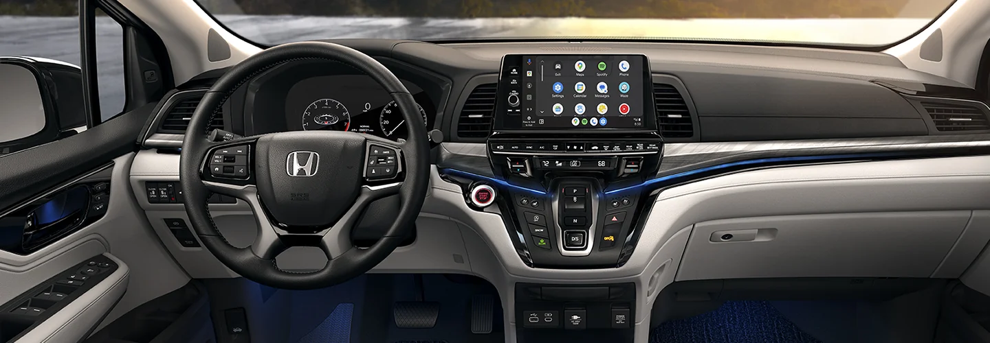 interior view of a 2025 Honda Odyssey EX-L