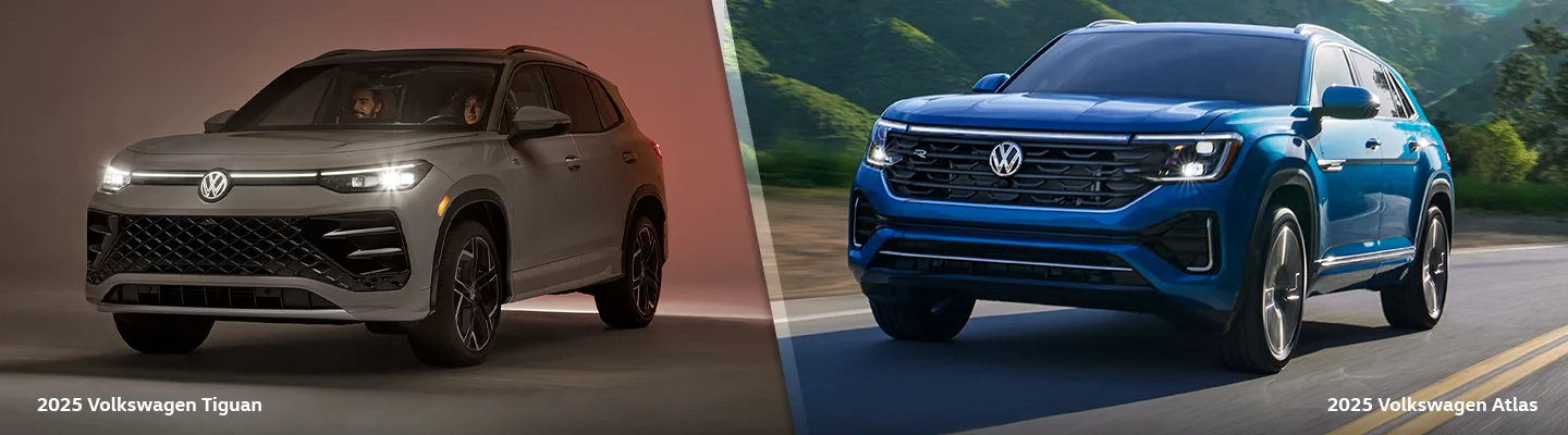 Comparing the Volkswagen Tiguan vs Atlas