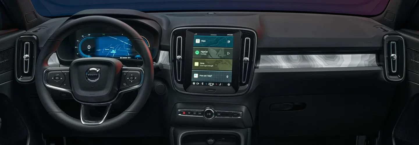 Volvo C40 Recharge interior