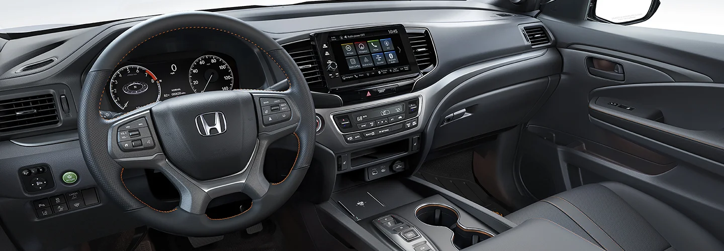 inside dash Honda Ridgeline