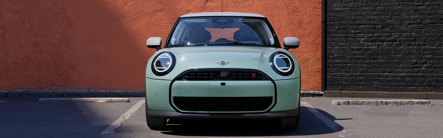 2025 MINI Cooper 2 Door Specifications front side in green 