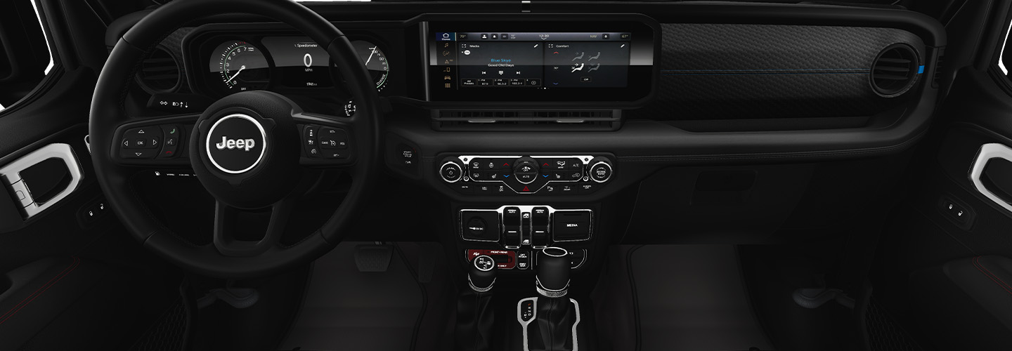 2024 Jeep Wrangler 4xe interiorimage