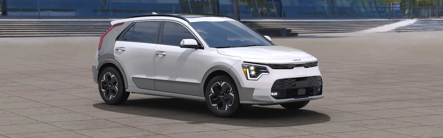 2024 Kia Niro EV Specs front side in white