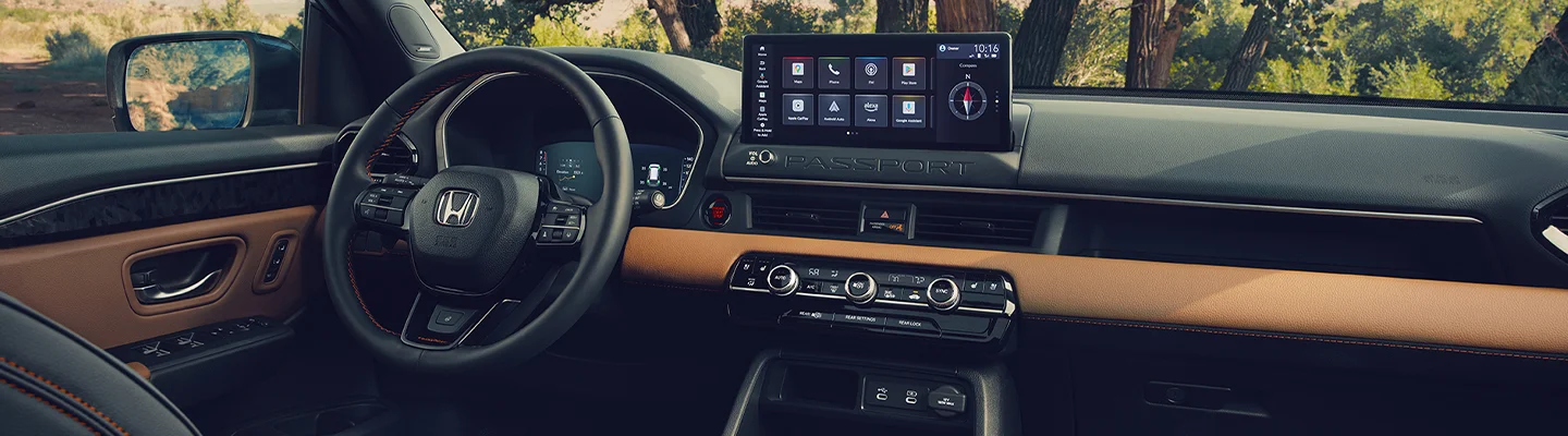 Honda Passport dashboard