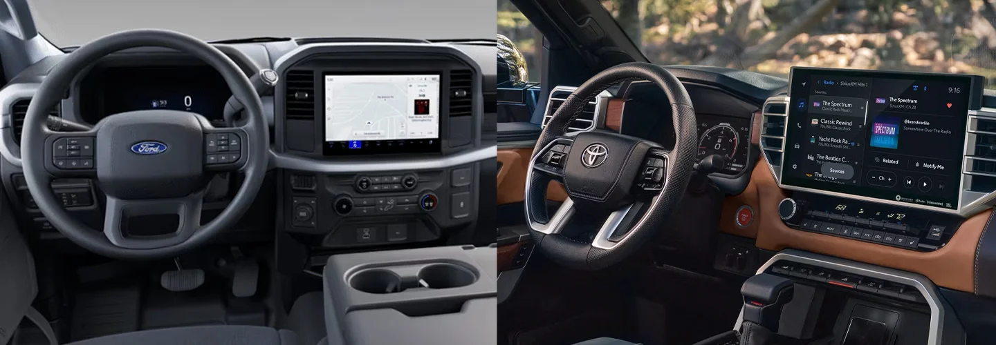 Ford F-150 XL interior