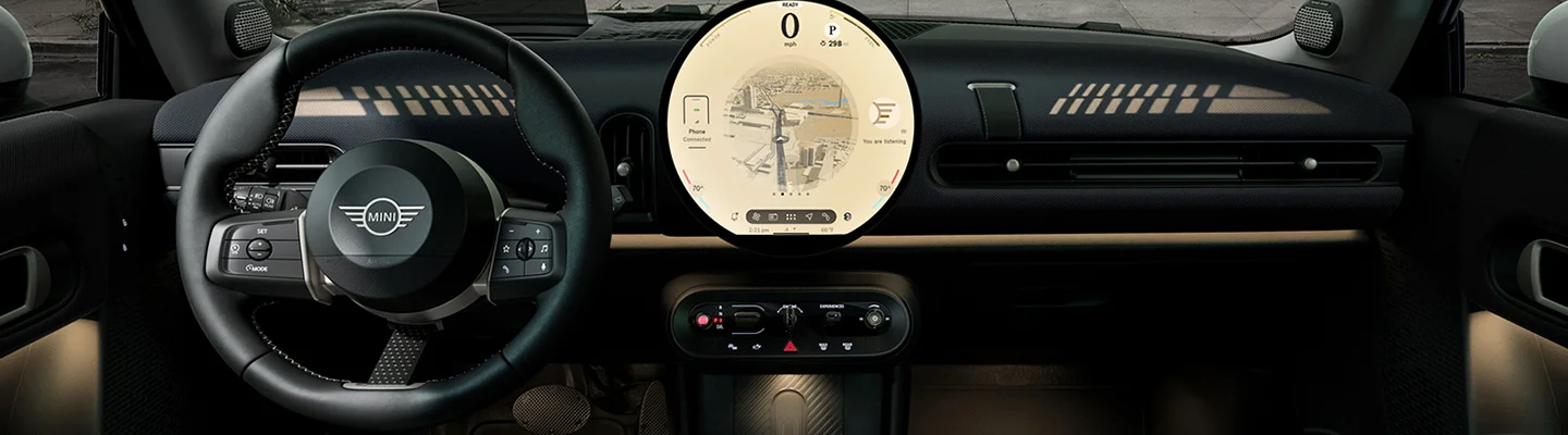 instrument cluster inside dash