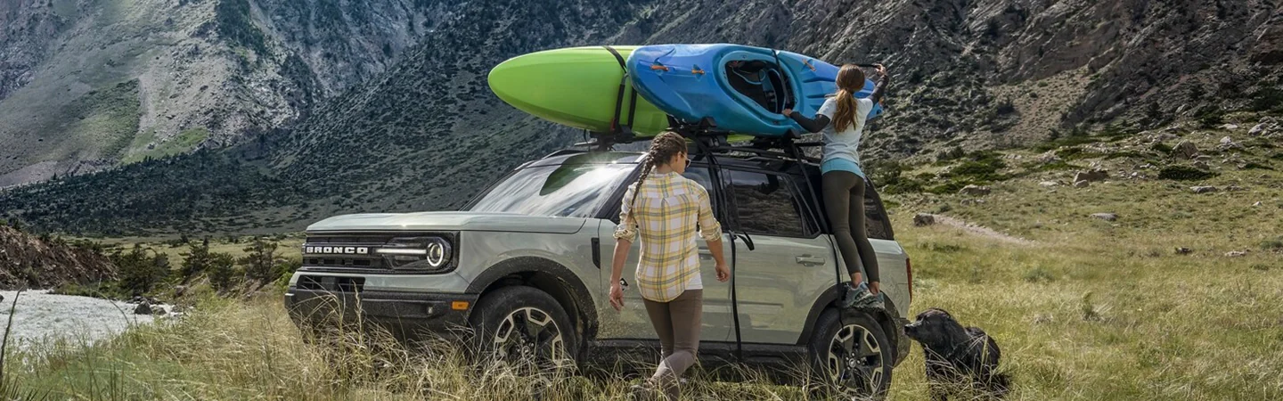 2024 Ford Bronco Sport Specs greencolor sideview
