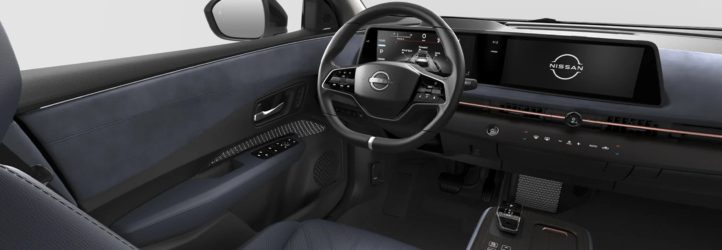 interior view of a 2025 Nissan ARIYA ENGAGE