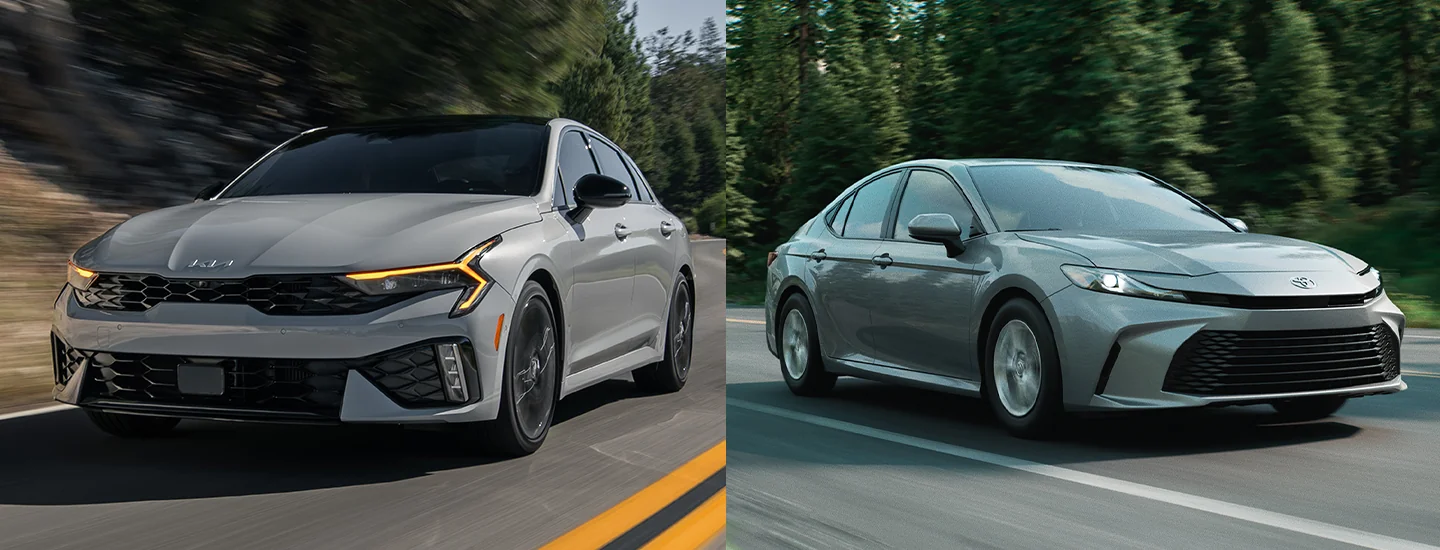2025 Kia K5 vs Toyota Camry