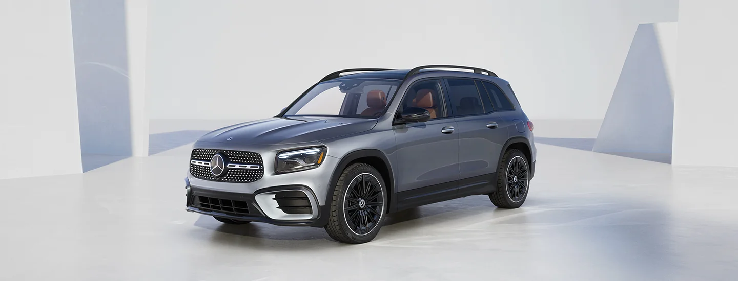 a silver 2025 Mercedes-Benz GLB 250