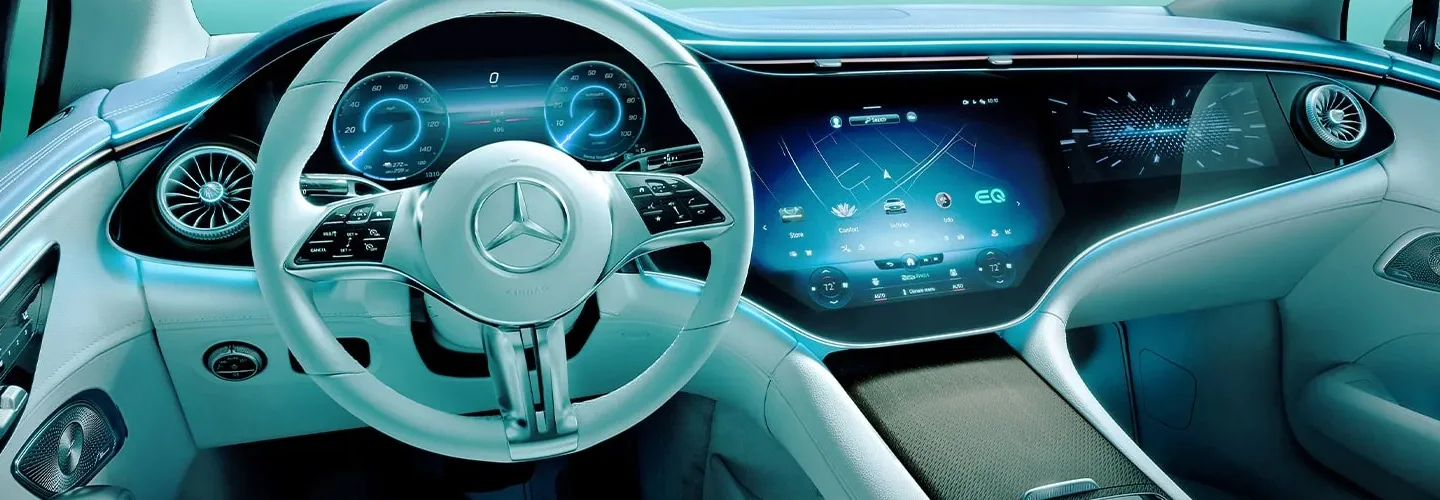 Mercedes-Benz EQE Sedan dashboard