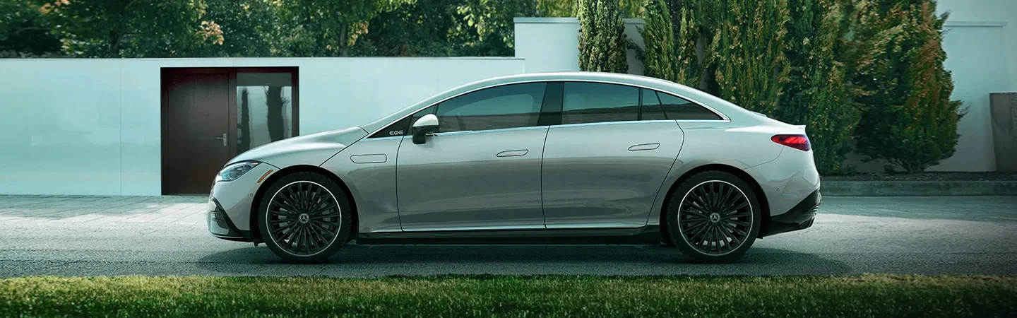 Mercedes-Benz EQE Sedan in profile
