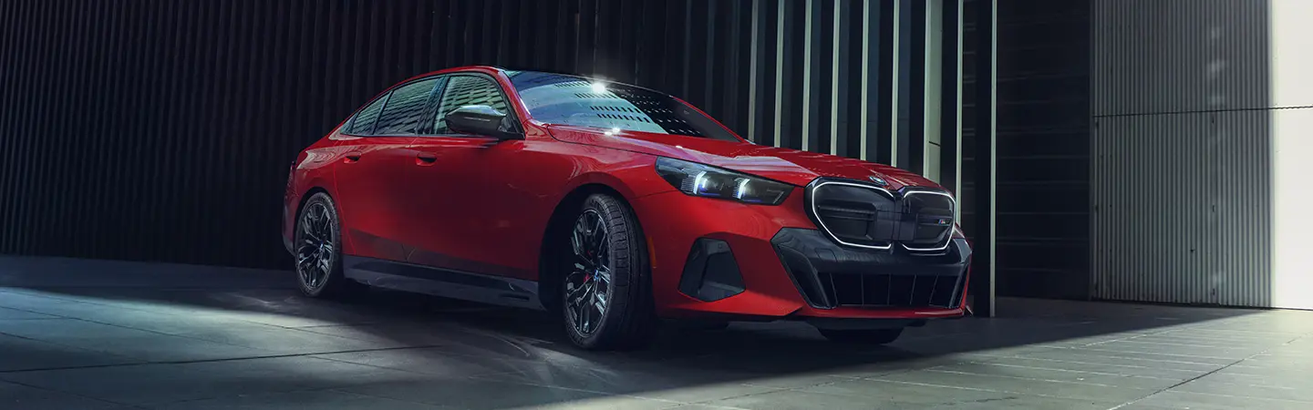 2024 BMW i5 Specs grey rareview
