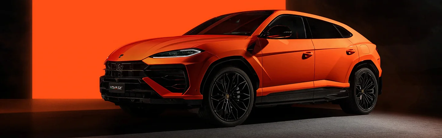 orange 2025 Lamborghini Urus SUV