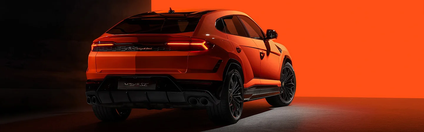 rear view of a 2025 Lamborghini Urus SUV