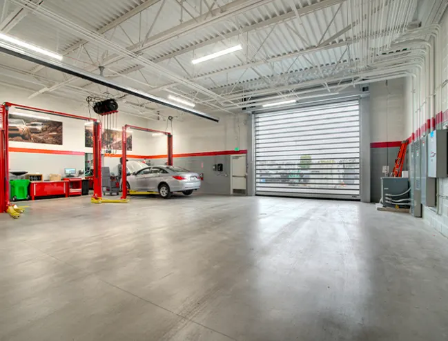 toyota service center construction