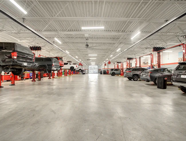 toyota service center construction