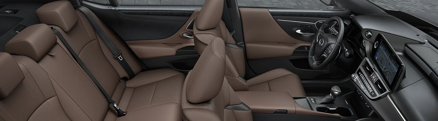 safety features of Lexus ES inside cockpit area