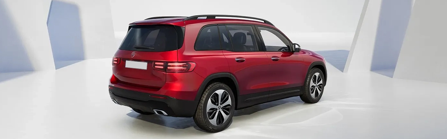 2024 Mercedes-Benz GLB red backview