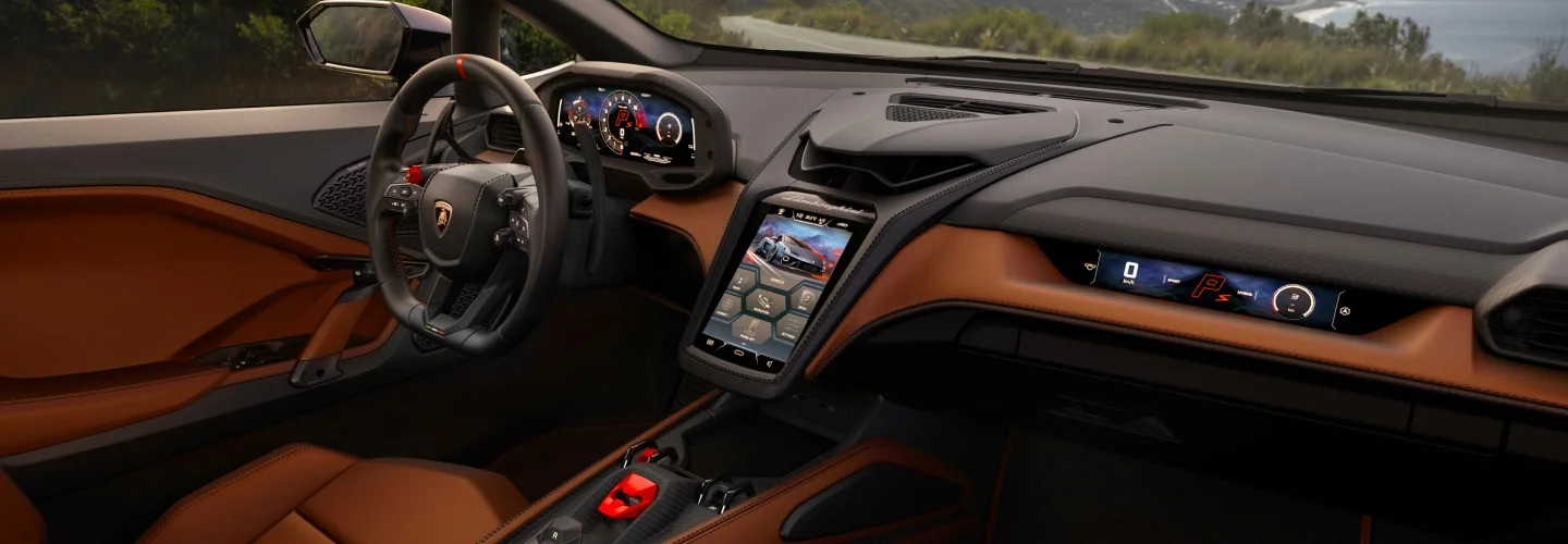 2025 Lamborghini Temerario interior