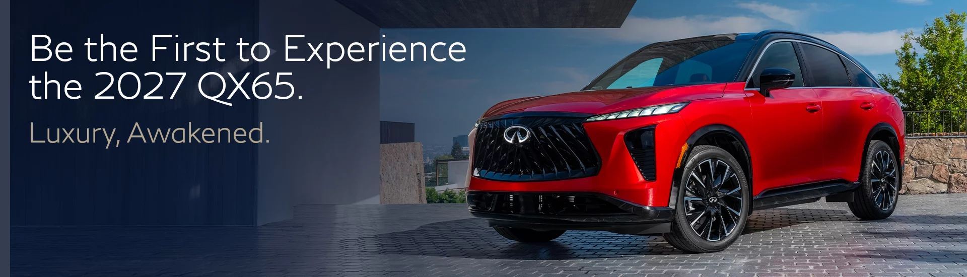 Be the first to own it with the all new INFINITI QX65