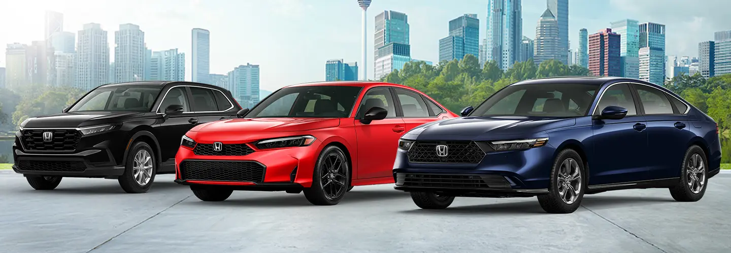 new cars at our dealership showroom
