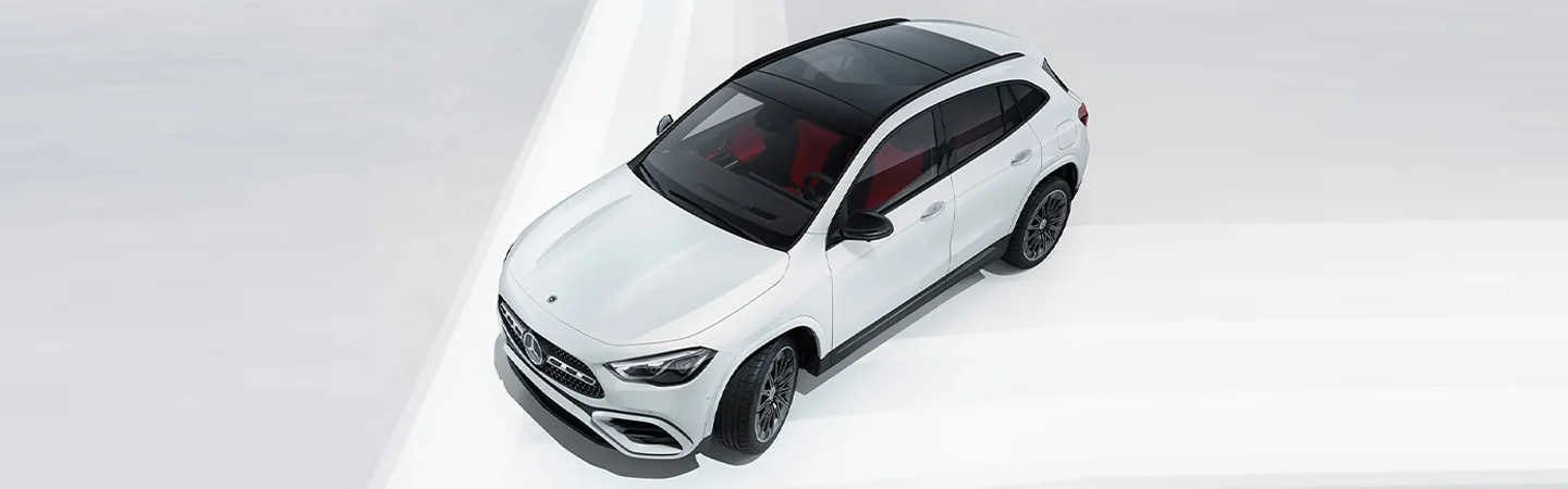 2024 Mercedes-Benz GLA Specs whitecolor topview