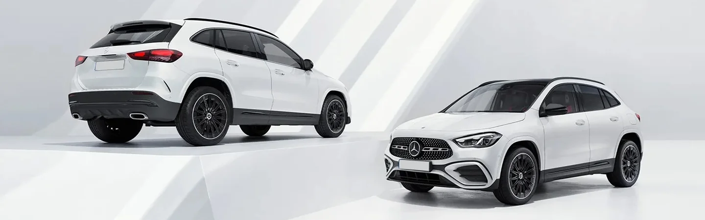 2024 Mercedes-Benz GLA Specs two whitecolor topview