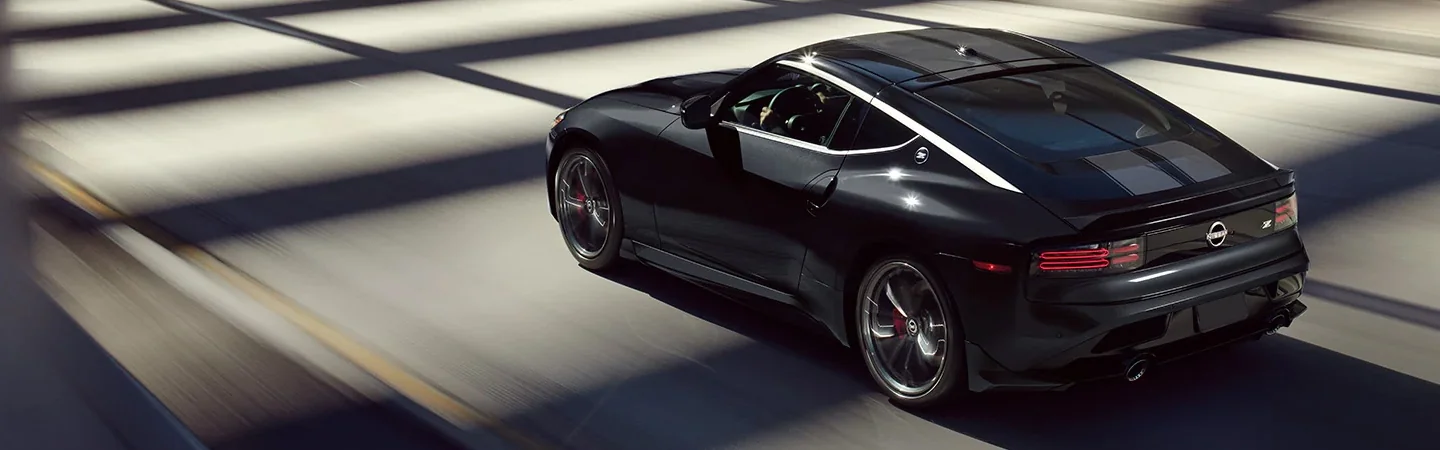 2024 Nissan Z black top view