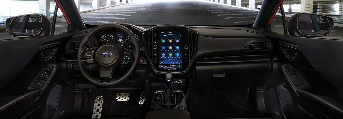 2024 Subaru Impreza vs Honda Civic interior image