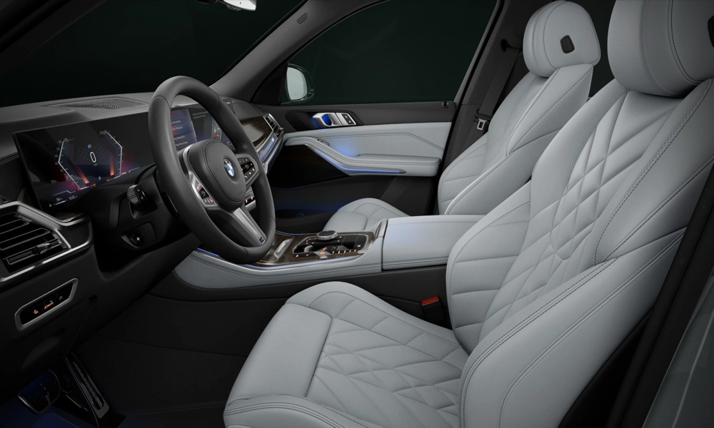2026 BMW X5 interior view
