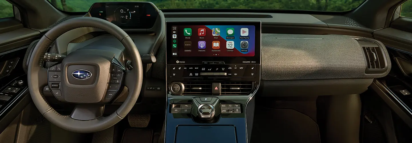 2024 Subaru Solterra vs Hyundai IONIQ 5  interiorimage