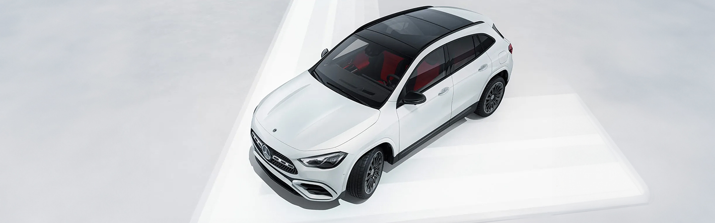 2024 Mercedes-Benz GLA Specs white topview