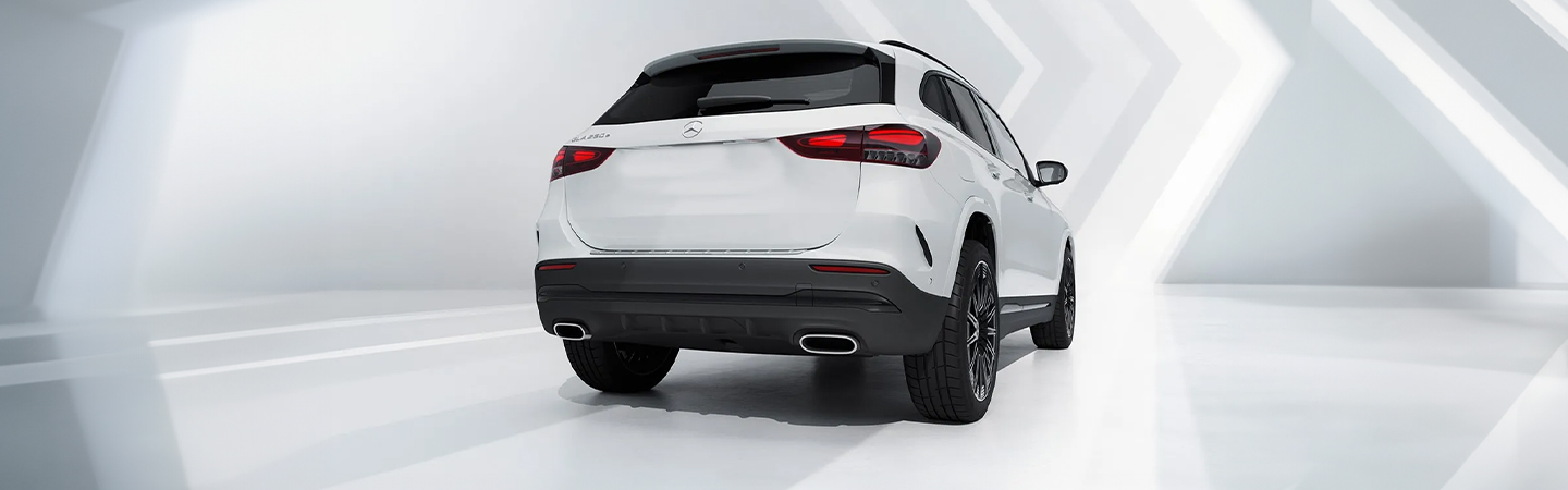 2024 Mercedes-Benz GLA Specs white backview