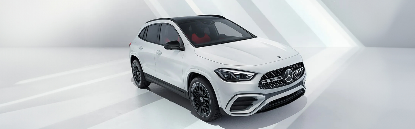 2024 Mercedes-Benz GLA Specs white frontview