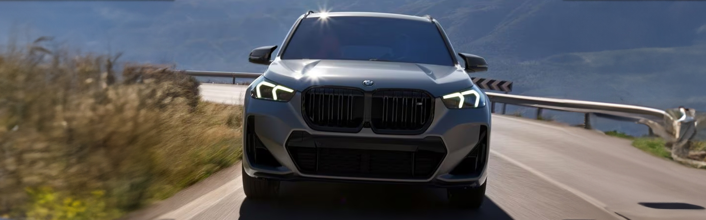 2024 BMW X1 Specs front side in silver