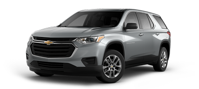 SILVER 2021 CHEVROLET TRAVERSE
