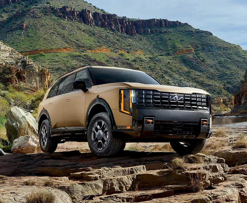 Exterior view for 2027 Kia Telluride Hybrid SUV in Clermont, FL