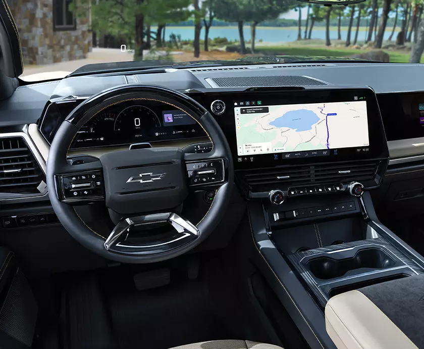 2027 Chevrolet Silverado 1500 interior view